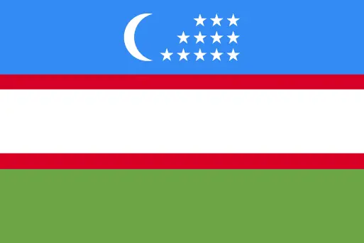 Uzbek Flag